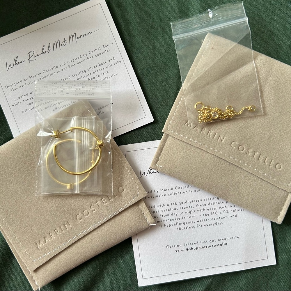 Earring and Bracelet by Marrin Costello Set